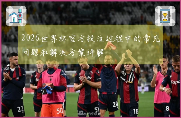 2026世界杯官方投注过程中的常见问题和解决方案详解
